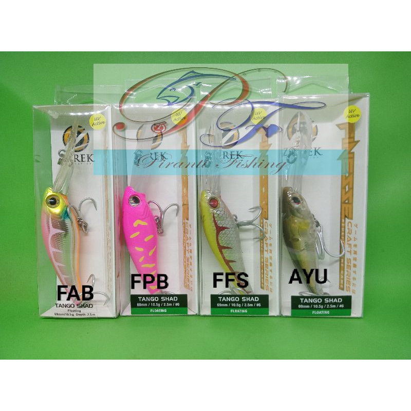 Zerek Tango Shad 69mm