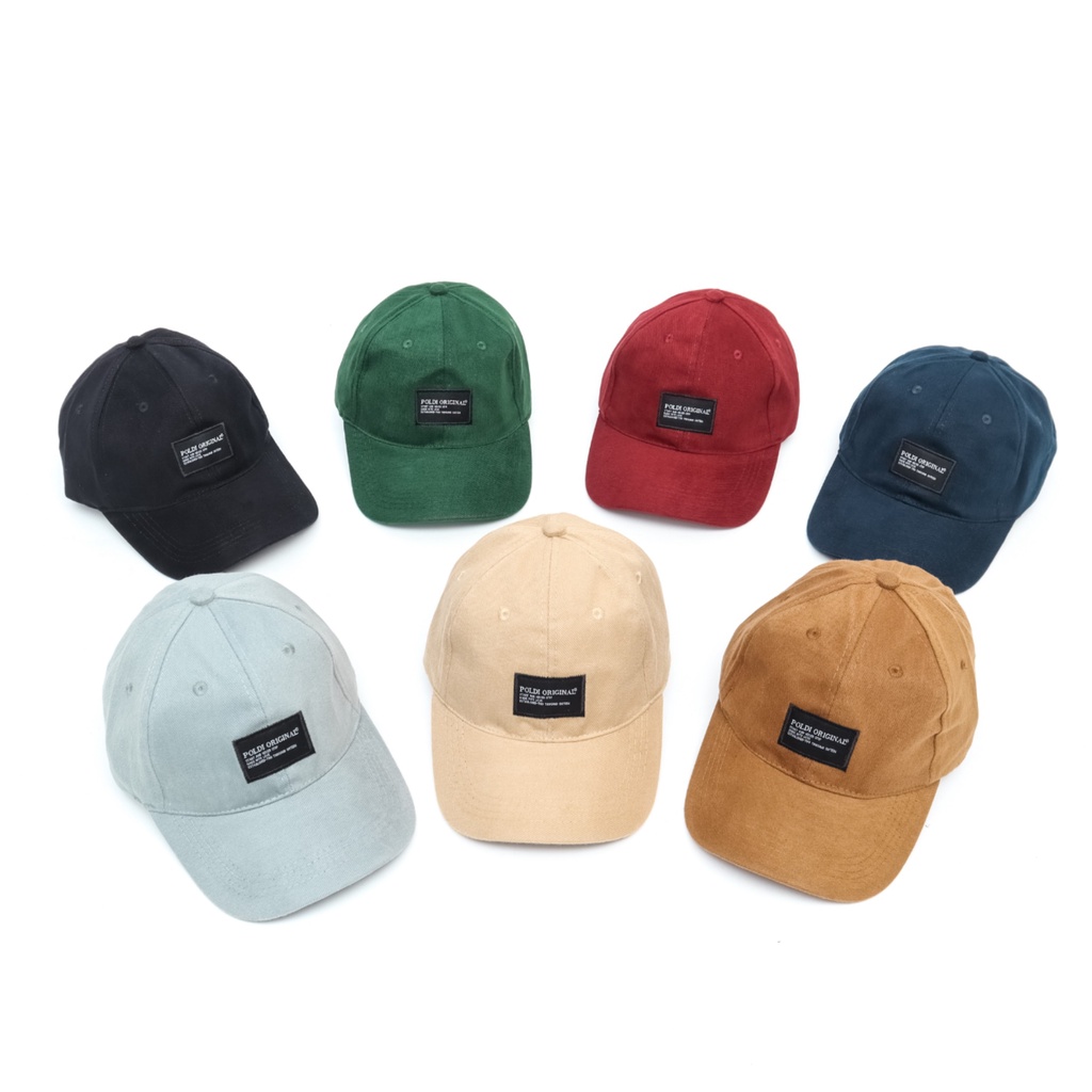Topi Baseball Cap Rafel Denim Polo Cap Poldi Original