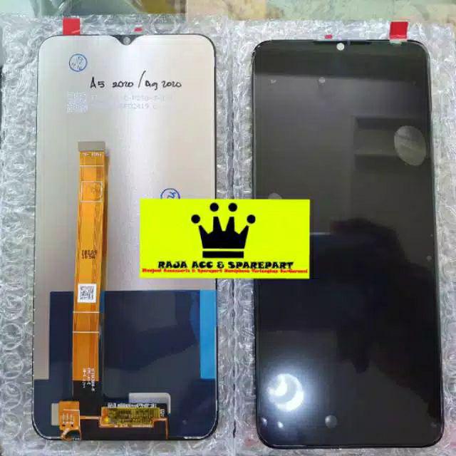 LCD+TOUCHSCREEN F   ULLSET OPPO A5 2020/A9 2020/REALME 5 ORI BERGARANSI