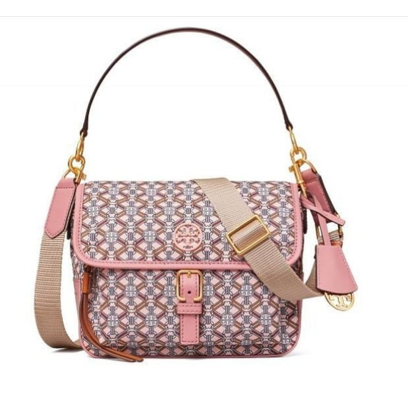 TORY BURCH PIPER NYLON PINK