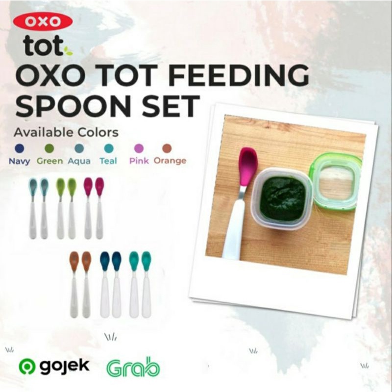 Feeding Spoon Set / Set Sendok makanan bayi  Isi 2 / Sendok Mpasi