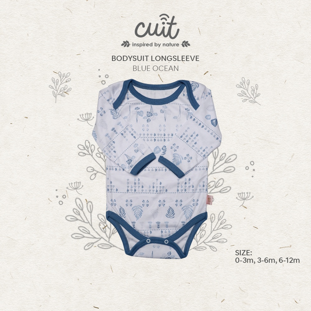 CUIT Bodysuit Longsleeve (Jumper Bayi Tangan Panjang) Motif-6