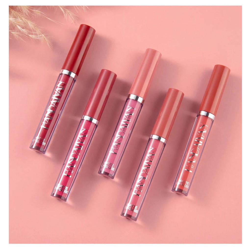 Matte Liquid Lipstick Long Lasting Wear Non-Stick Cup Not Fade Waterproof Lip Gloss MALLSHOP