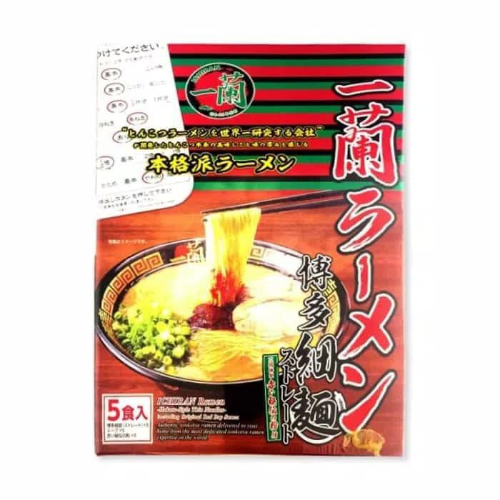 

ICHIRAN RAMEN NOODLES /MIE JAPAN 5 UNIT