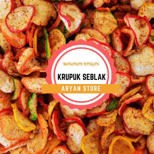 

KRUPUK Seblak Kering 100gr