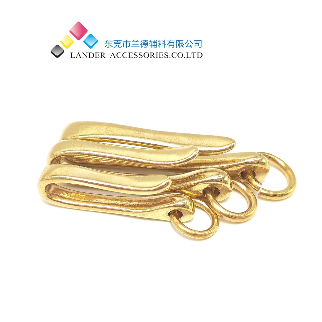 Cantelan Pengait Dompet Solid Brass Snaphook Fish Hook LANDER / Hook / H-4057