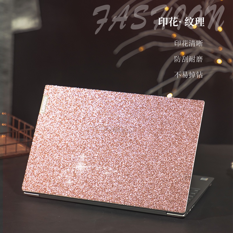 Gypsophila Flash Diamond Notebook Film Stiker Komputer Cewek Cocok Untuk HP Pavilion14 14s-cf 14-dv 14-ec 15-eg Laptop HP ProBook 440 G8 Film Pelindung