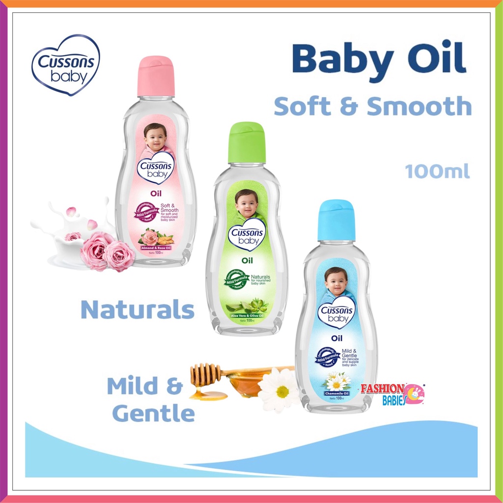 CUSSONS BABY OIL 100 ML 200 ML