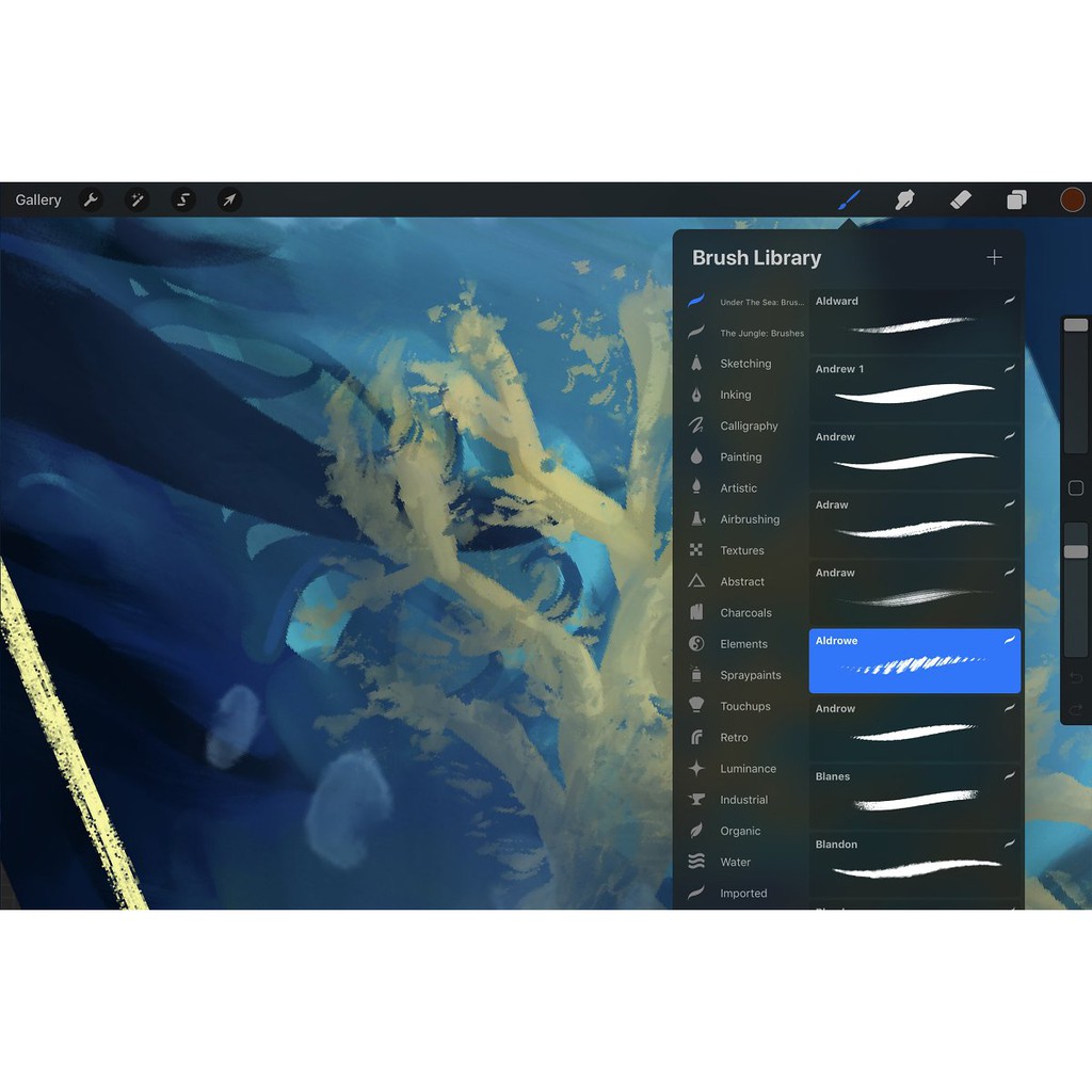 Procreate Brush - Under The Sea Procreate Brushes