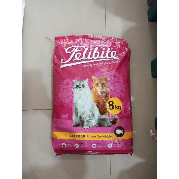 felibite cat 8kg  makanan kucing felibite tuna bentuk ikan, donat