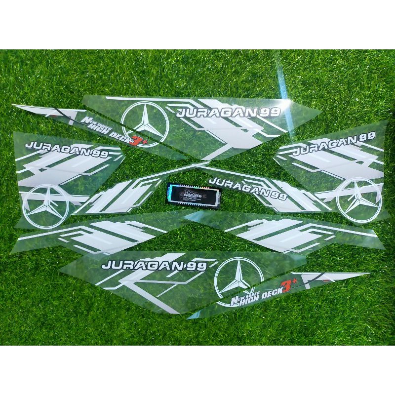 Striping sticker transparan Vario LED old 125/150 livery bus JURAGAN 99