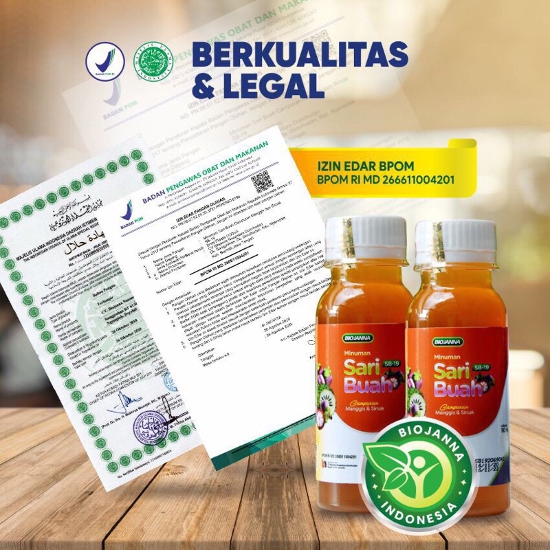 

SARI BUAH SB19 BIO JANNA ANTI VIRUS PROBIOTIK