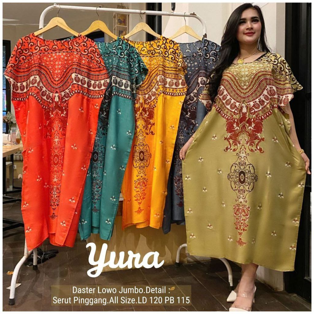 DASTER LOWO JUMBO YURA KELELAWAR KALONG TALI SERUT DEPAN KEKINIAN MURAH ADEM DIPAKAI BAJU TIDUR AURA LD 120