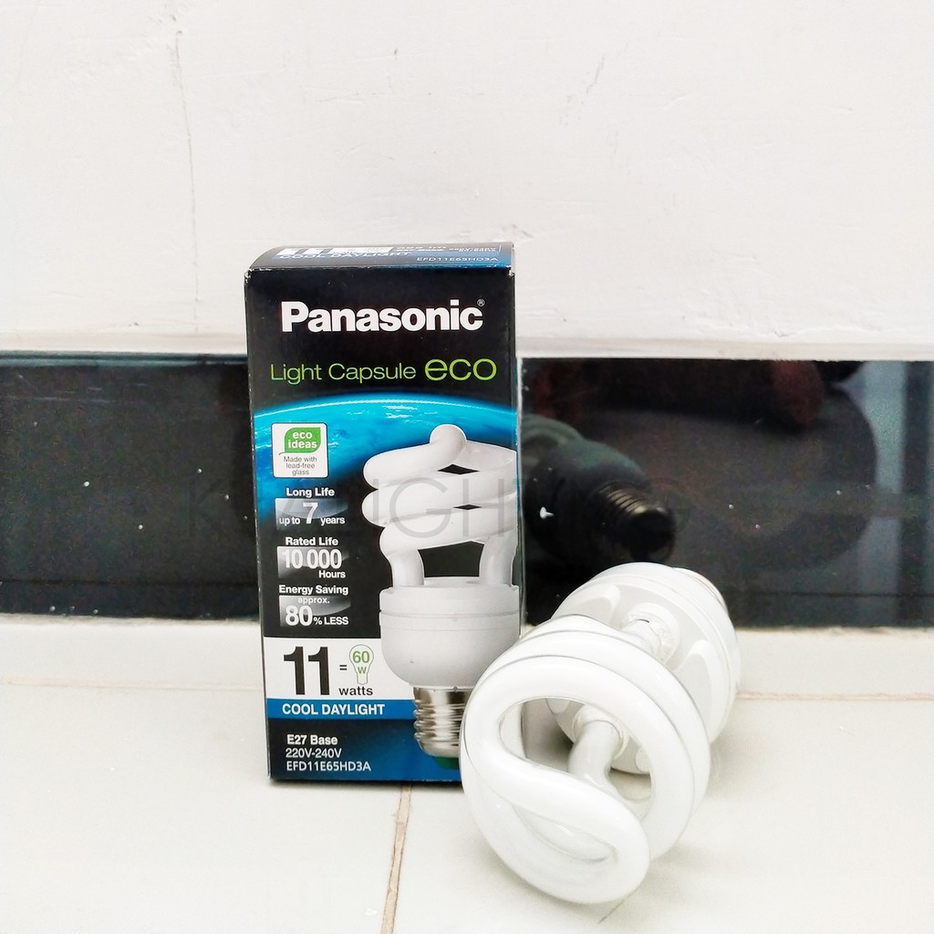 Lampu Panasonic Spiral ECO 11 watt