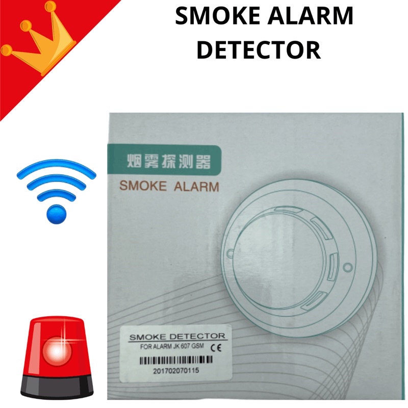 ALARM SMOKE DETECTOR WIFI PHOTOSENSOR