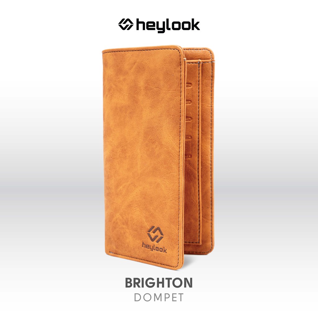 DOMPET PRIA DOMPET HEYLOOK BRIGHTON DOMPET LIPAT DOMPET PANJANG DOMPET SEMI KULIT DISTRO (BISA COD)