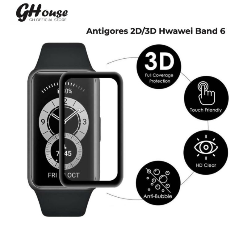 Antigores Huawei Band 6 2D / 3D Screen Protector Huawei Band 6