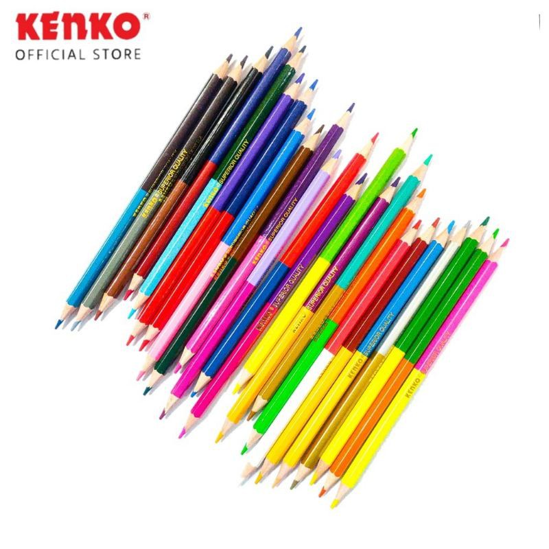 PENSIL WARNA KENKO 24 WARNA CP-24FBC / KENKO 24 WARNA / PENSIL WARNA KENKO CP-24FBC-3