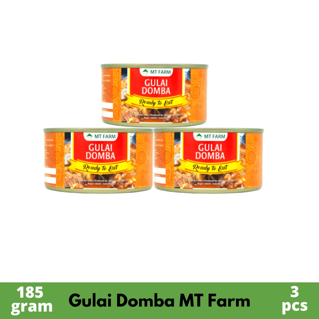 

MT FARM Makanan Gulai Domba Siap Saji 185g x3