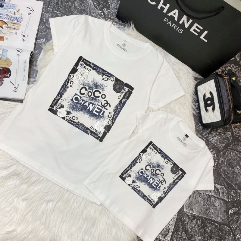 

COCO CHNEL KOTAK PRINT WHITE