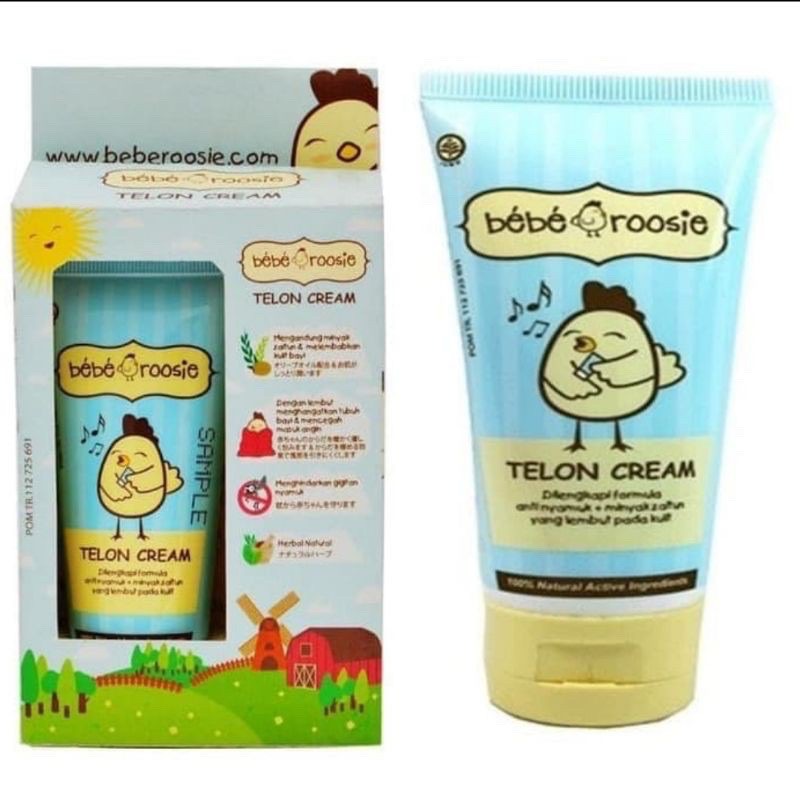 BEBE ROOSIE TELON CREAM by Jamu Jago (alternatif pengganti minyak telon) ASLI ORI 100%