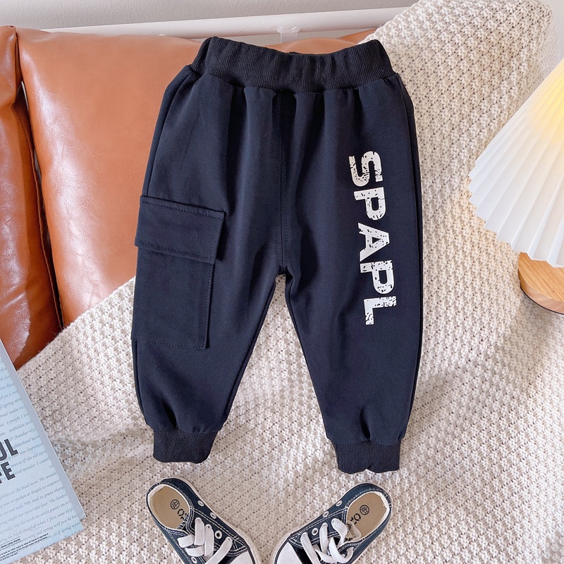 COD setelan anak laki laki import baju anak cowok impor sweater anak lengan panjang sweatpants anak laki laki fashion import grosir-4