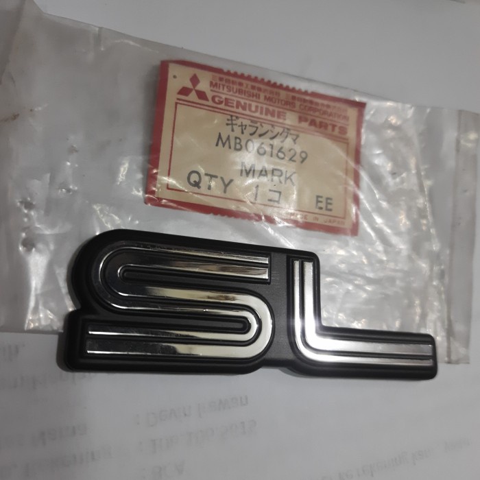 emblem sl mitsubishi lancer