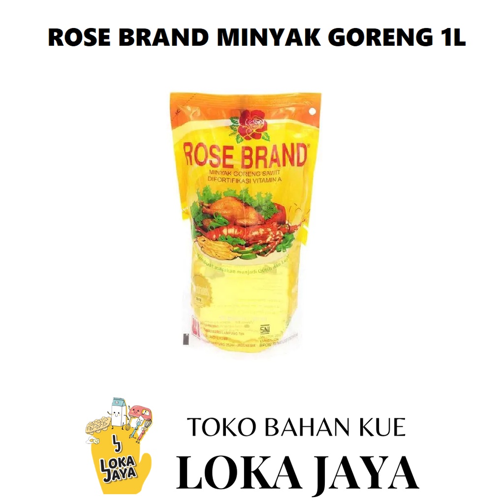 

ROSE BRAND MINYAK GORENG 1 LITER