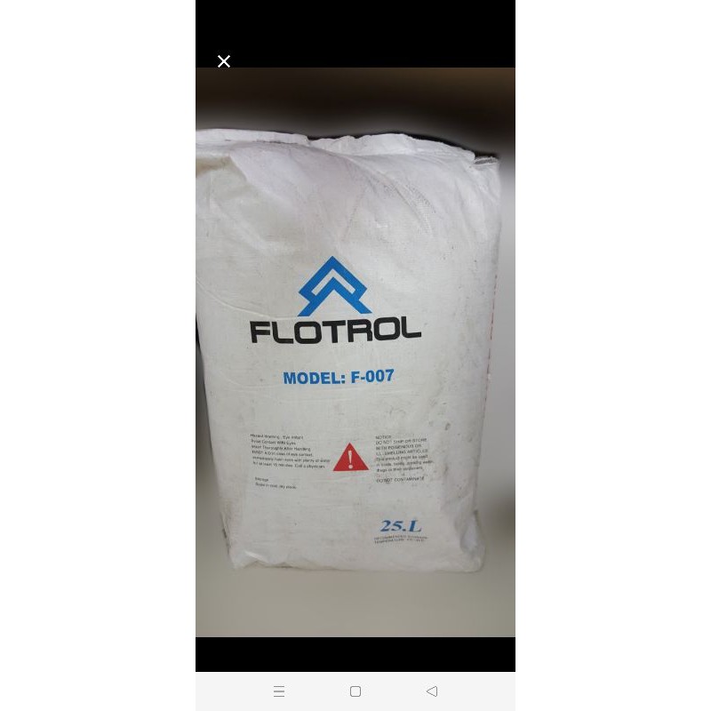 resin softener kation merk flotrol atau extrepure