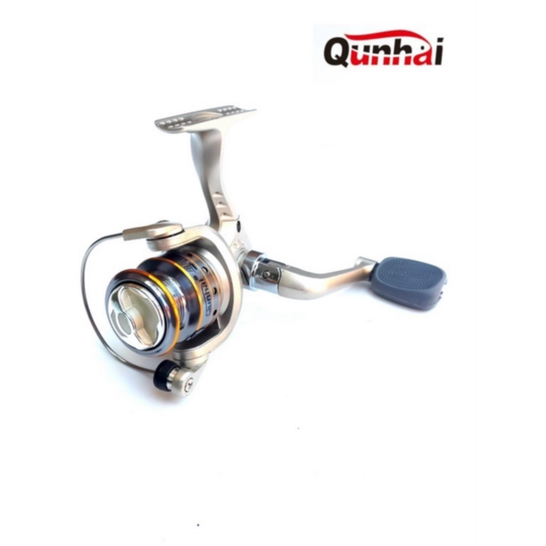 Spinning Reel Qunhai SG Ukuran 1000 2000 3000 Alumunium Spool Gandle Lipat Untuk Kolam Sungai Danau 