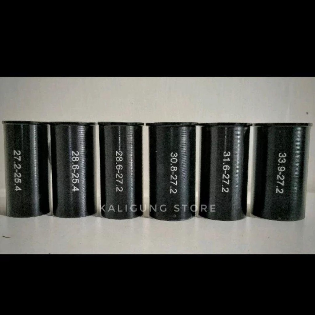 Adaptor Seatpost 27.2 To 25.4 - 28.6 To 25.4 - 28.6 To 27.2 - 30.8 To 27.2 - 31.6 To 27.2