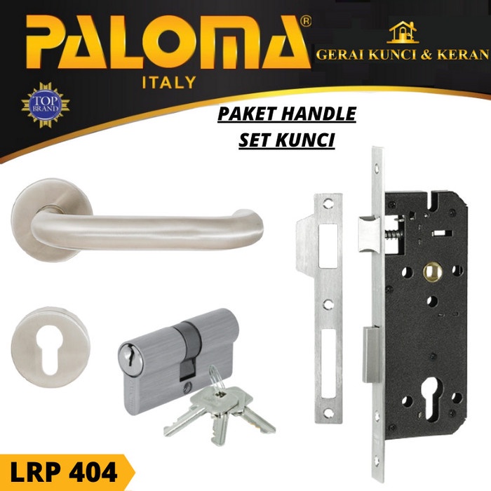 Paloma Kunci Set Handle Pintu Handle Set LockSet Roses LRP 403