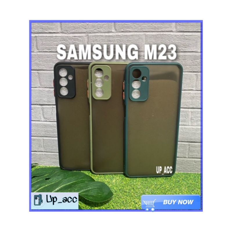 SAMSUNG M23 / A20 / A30 Case Bumper Candy Matte FUZE Dove PROTECTOR Hybrid My Choice