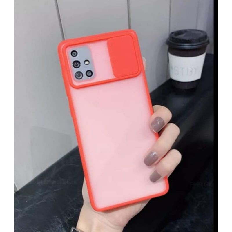 Case Camera Cover Slide OPPO A15/A16/A7/A5S/A3S/A5 2020/A9 2020/A37/A53 2020/A52/A92/A59/F1S/REALME 5/5 PRO/7/7i/7 PRO/C2/C11/C12/C15/C17/C20/C21/C25