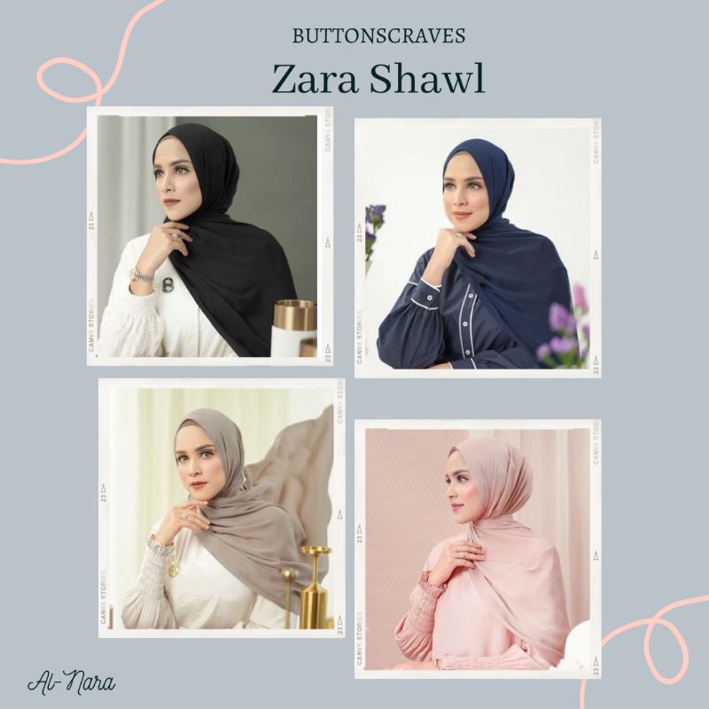Buttonscarves Zara Shawl
