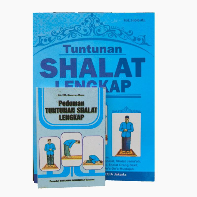 Buku Pedoman Tuntunan Sholat Lengkap Ukuran Saku