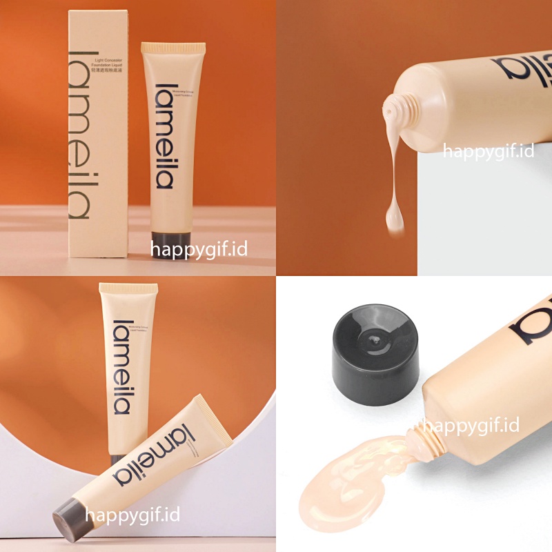 LAMEILA Foundation Liquid Natural Clear Light Concealer  BB Cream LA147 3078