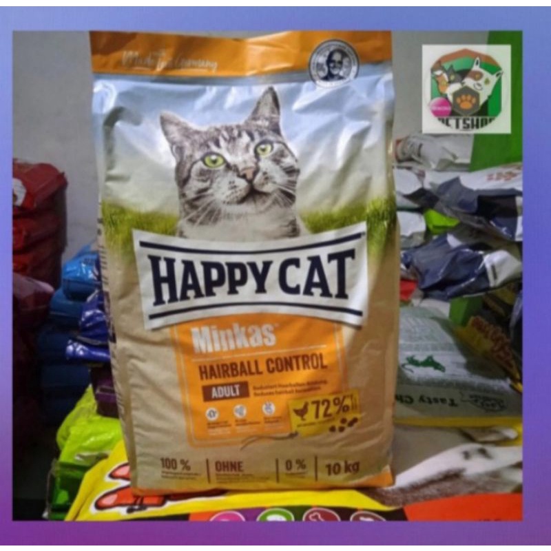 Happy cat minkas hairball control kg gojek grab