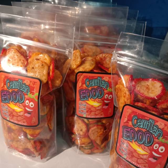 

Kerupuk seblak bantet