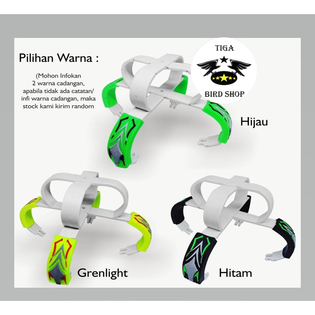 MAHKOTA MURAI MAHKOTA SANGKAR MURAI CAKRAM MURAI VARIASI KARET SANGKAR BURUNG MURAI