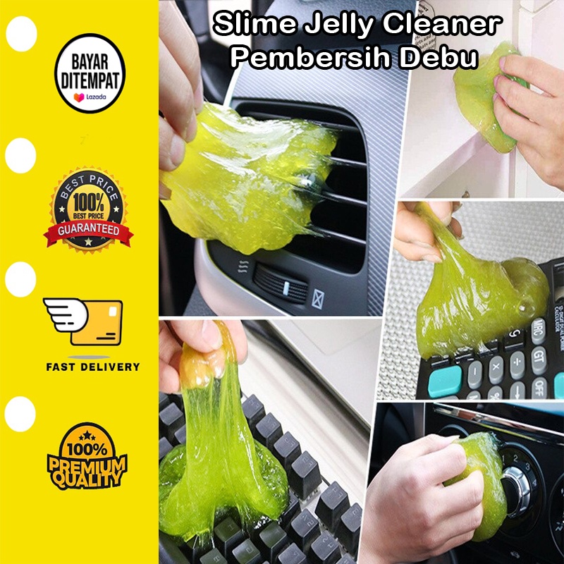 [BISA COD] Slime Jelly Cleaner Pembersih Debu Kotoran Keyboard Gel Multifungsi Serbaguna