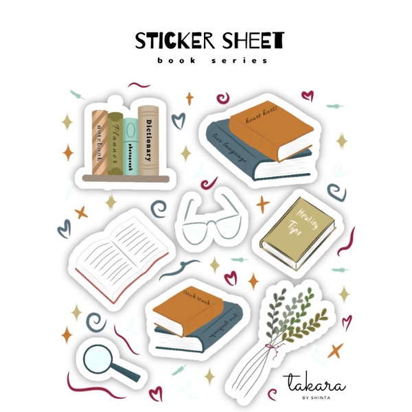 

Sticker Sheet Takara by Shinta - Book Series