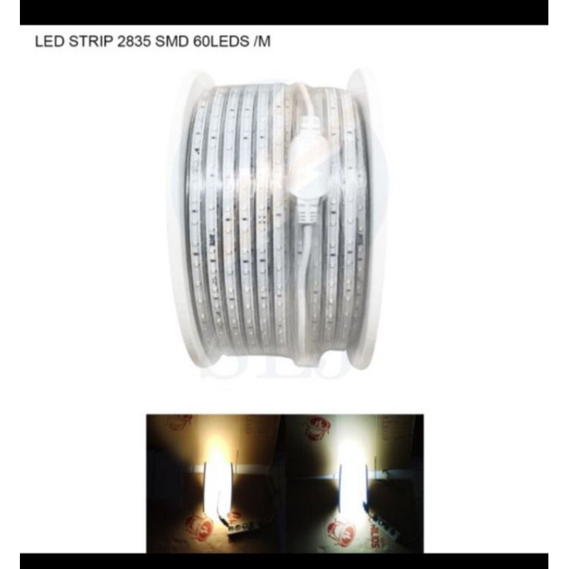 Lampu led strip 2835 3528 meteran led drop ceiling plafon