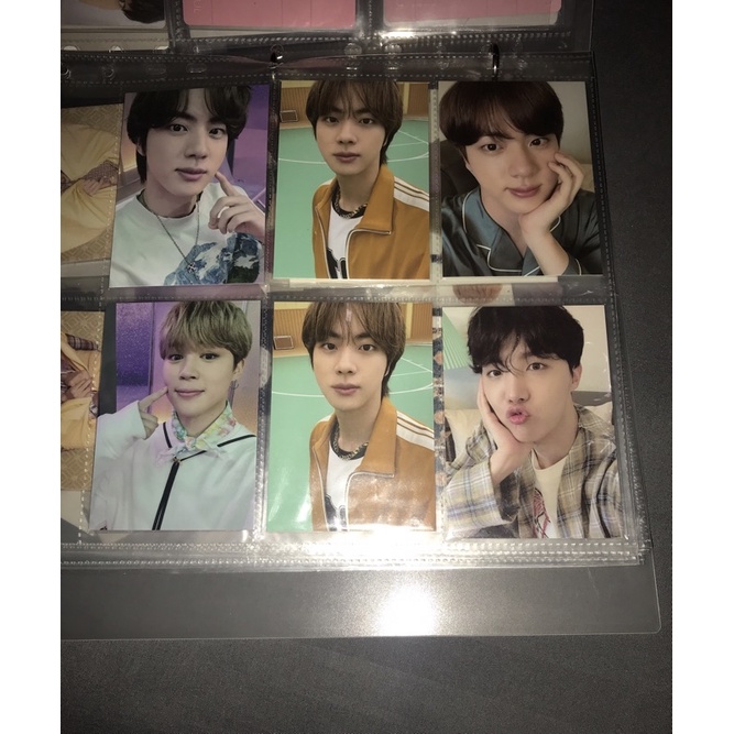 PHOTOCARD PC PAJAMA CARDIGAN BE SOWOZOO BUTTER BTS SEOKJIN JIN JIMIN JHOPE HOBI