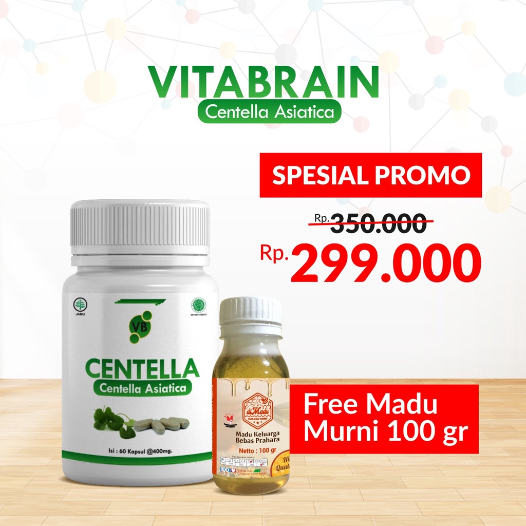 Jual VitaBrain VB Centella Vitamin Otak Terbaik Untuk Anak dan Dewasa