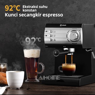 LAHOME Mesin  Kopi  Espresso Mesin  Kopi  Mesin  Pembuat  Kopi  