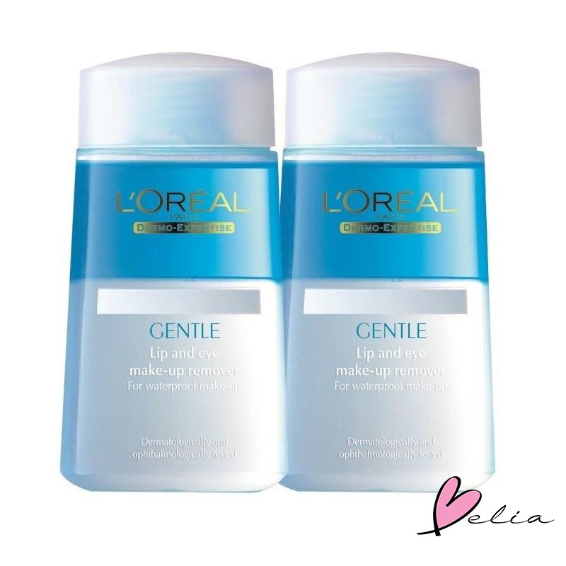 ❤ BELIA ❤ LOREAL Paris Gentle Lip and Eye Make Up Remover 125 ml (loreal)