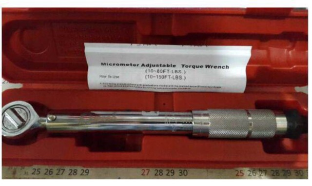 Lippro Kunci Momen Torsi - Micrometer Adjustable Torque Wrench 11060