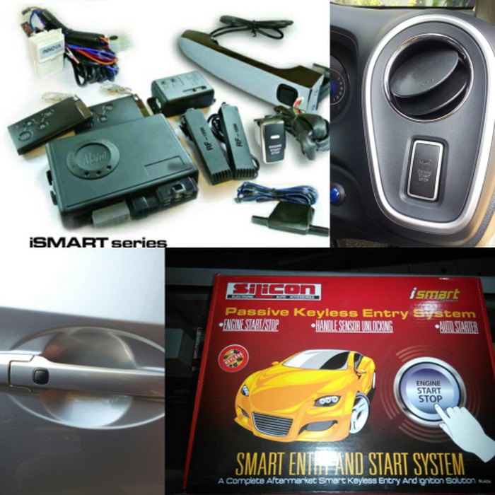 Ismart alarm/push start - khusus mobil honda mobilio