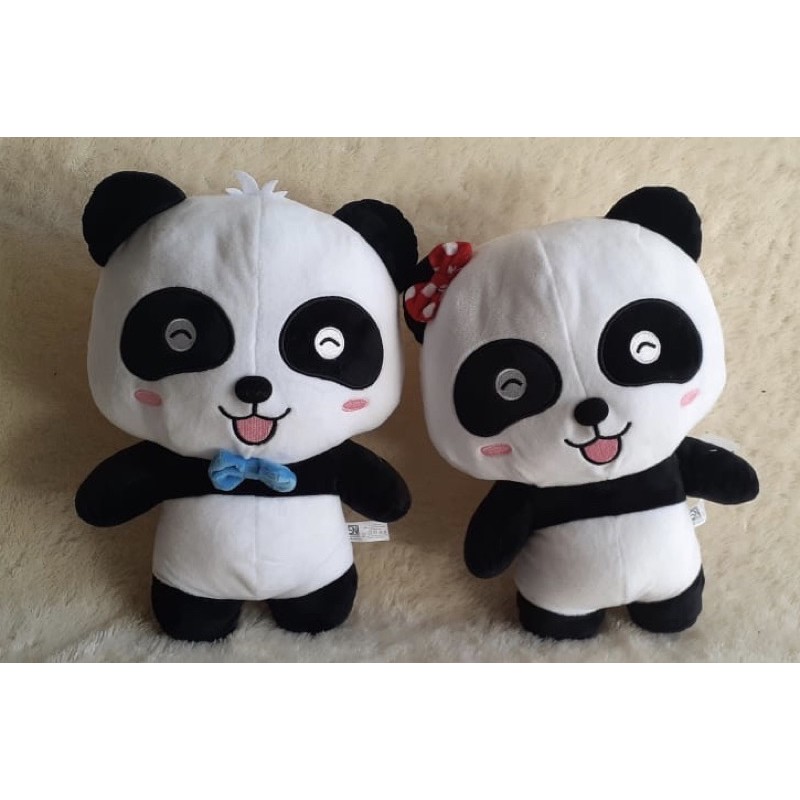 Baby Bus Panda, Standing Baby Bus PAnda, Boneka Baby Bus Panda Berdiri, Ukuran L
